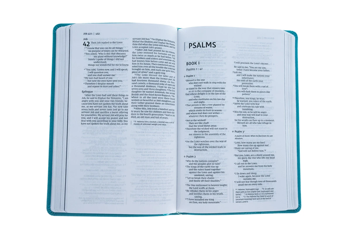 NIV The Busy Mom’s Bible -Comfort Print-Teal Leathersoft 5 NIV The Busy Mom’s Bible -Comfort Print-Teal Leathersoft - Image 3