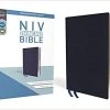 NIV Thinline Navy Bible, Bonded Leather -Books-Bible 210 0607 0 1