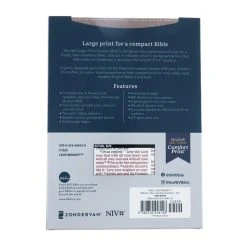 NIV Larger Print Compact Leathersoft Pink Bible -Books-Bible 210 0611 5 1