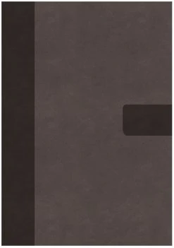 NIV Super Giant Print Reference Bible, Leathersoft, Gray