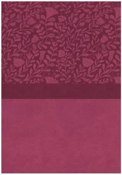 NIV Super Giant Print Reference Bible, Leathersoft, Pink