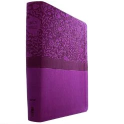 NIV Super Giant Print Reference Bible, Leathersoft, Pink -Books-Bible 210 0615 2