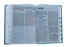 NIV Super Giant Print Reference Bible, Leathersoft, Teal 12 NIV Super Giant Print Reference Bible, Leathersoft, Teal -Books-Bible 210 0616 8
