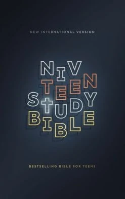 NIV Teen Study Bible, Hardcover, Navy