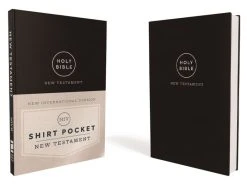 NIV Shirt Pocket New Testament – Black