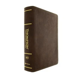 NKJV, Thompson Chain-Reference Bible, Leathersoft, Brown, Red Letter -Books-Bible 211 0212 2