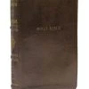 NKJV Personal Size Reference Bible, Sovereign Collection, Leathersoft, Brown -Books-Bible 211 0224 0 2