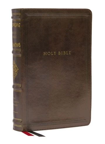 NKJV Personal Size Reference Bible, Sovereign Collection, Leathersoft, Brown 3 NKJV Personal Size Reference Bible, Sovereign Collection, Leathersoft, Brown