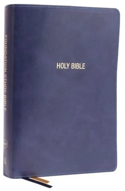NKJV Foundation Study Bible, Large Print – Black