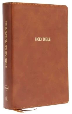 NKJV Foundation Study Bible, Large Print – Brown