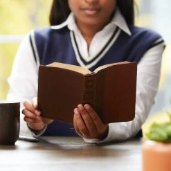 NKJV Compact Bible, MacLaren Series, Leathersoft, Brown, Comfort Print 9 NKJV Compact Bible, MacLaren Series, Leathersoft, Brown, Comfort Print -Books-Bible 211 0240 3