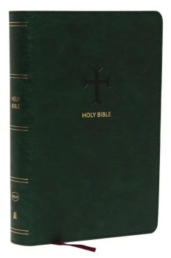 NKJV End-Of-Verse Reference Bible – Green