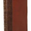 NKJV Large Print Thinline Reference Bible, Blue Letter, Leathersoft, Brown -Books-Bible 211 0263 0