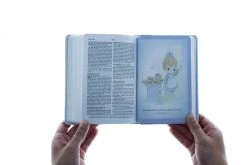 NKJV, Precious Moments Small Hands Bible, Blue, Hardcover -Books-Bible 211 0397 5