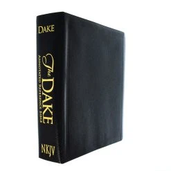 NKJV Dake Annotated Reference Bible-Black Bonded -Books-Bible 211 0400 2
