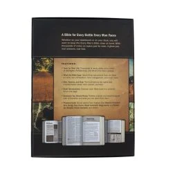 NLT Every Man’s Bible -Large Print Imitation Leather, Black/Onyx -Books-Bible 212 0033 1