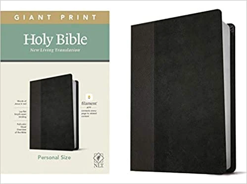 NLT Personal Size Giant Print Bible, Filament Enabled Edition -Red Letter, 3 NLT Personal Size Giant Print Bible, Filament Enabled Edition -Red Letter,