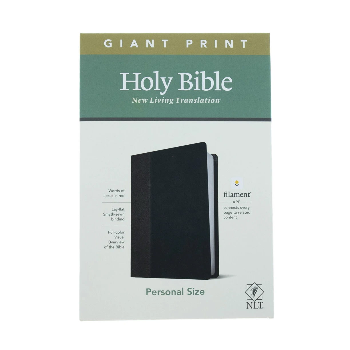 NLT Personal Size Giant Print Bible, Filament Enabled Edition -Red Letter, 4 NLT Personal Size Giant Print Bible, Filament Enabled Edition -Red Letter, - Image 2