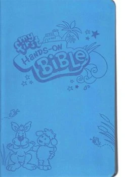NLT2 My First Hands-On Bible-Bold Blue LeatherLike
