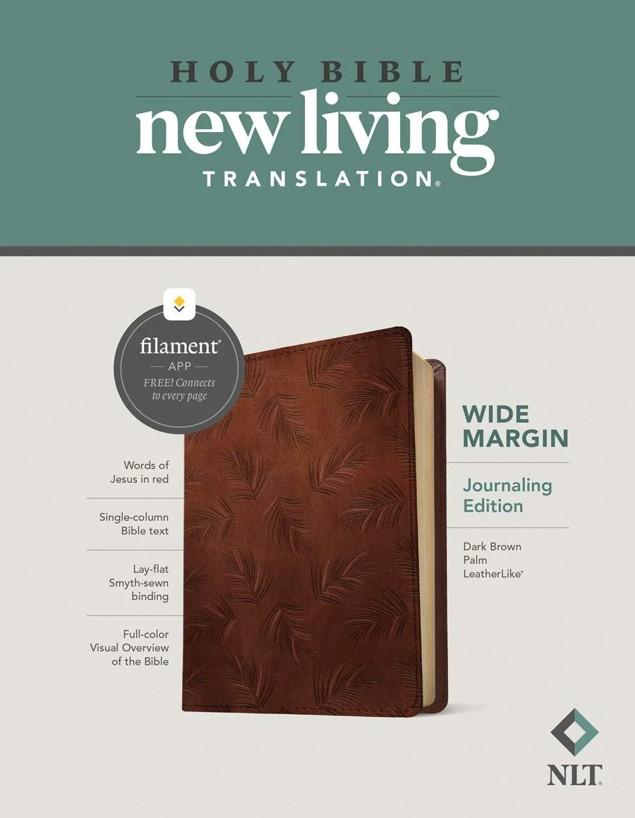 NLT Wide Margin Bible Brown – Filament Enabled 4 NLT Wide Margin Bible Brown – Filament Enabled - Image 2