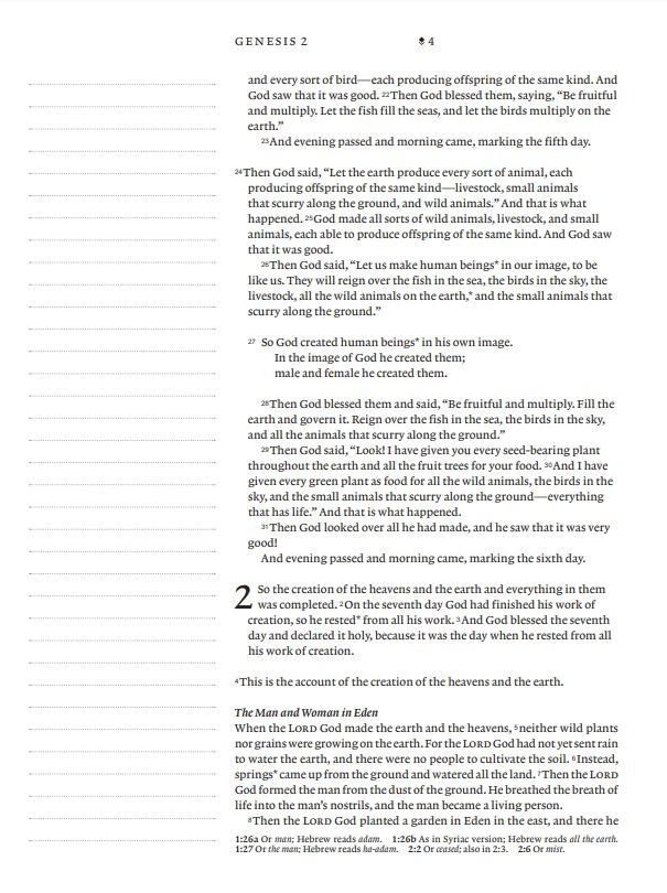 NLT Wide Margin Bible Brown – Filament Enabled 8 NLT Wide Margin Bible Brown – Filament Enabled - Image 6