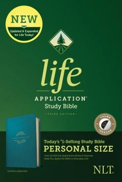 NLT Life Application Study Bible, Third Edition, Personal Size
