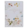 NLT Cream-colored Floral Faux Leather Spiritual Growth Bible -Books-Bible 212 0204 0