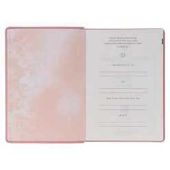 NLT Pink Faux Leather Spiritual Growth Bible -Books-Bible 212 0212 3