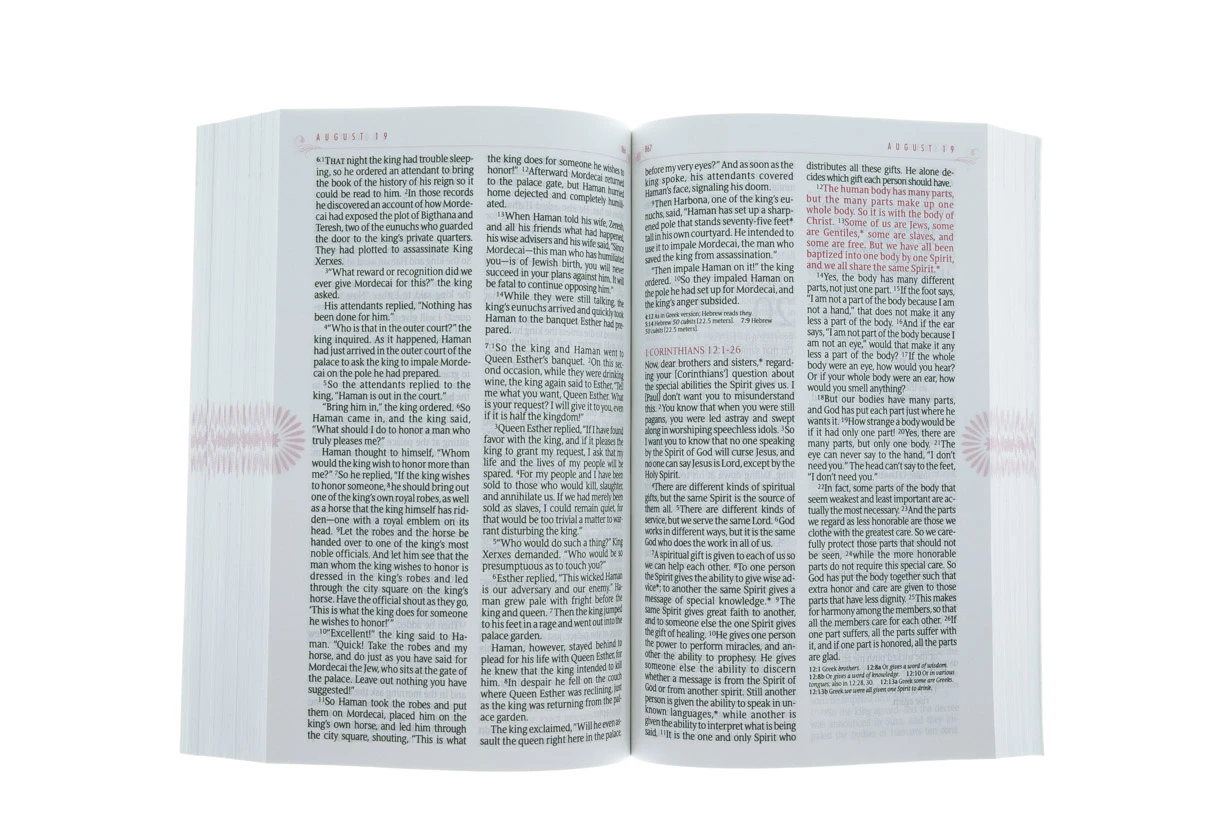 NLT One Year Bible For Women -Softcover 6 NLT One Year Bible For Women -Softcover - Image 4