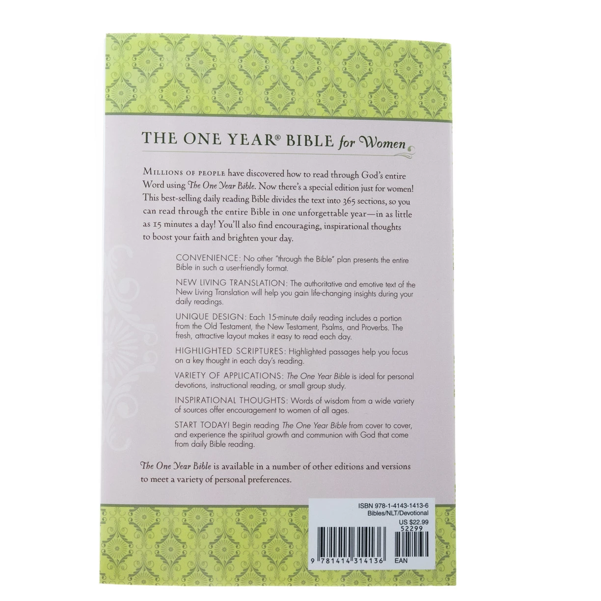 NLT One Year Bible For Women -Softcover 7 NLT One Year Bible For Women -Softcover - Image 5