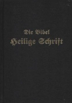 German Bible Large Print Hardcover 10.75 X 8 X 3 In