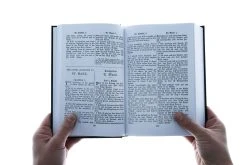 English/German New Testament Large Print 8.5 X 5.5 X 1.5 -Hardcover -Books-Bible 215 0019 1