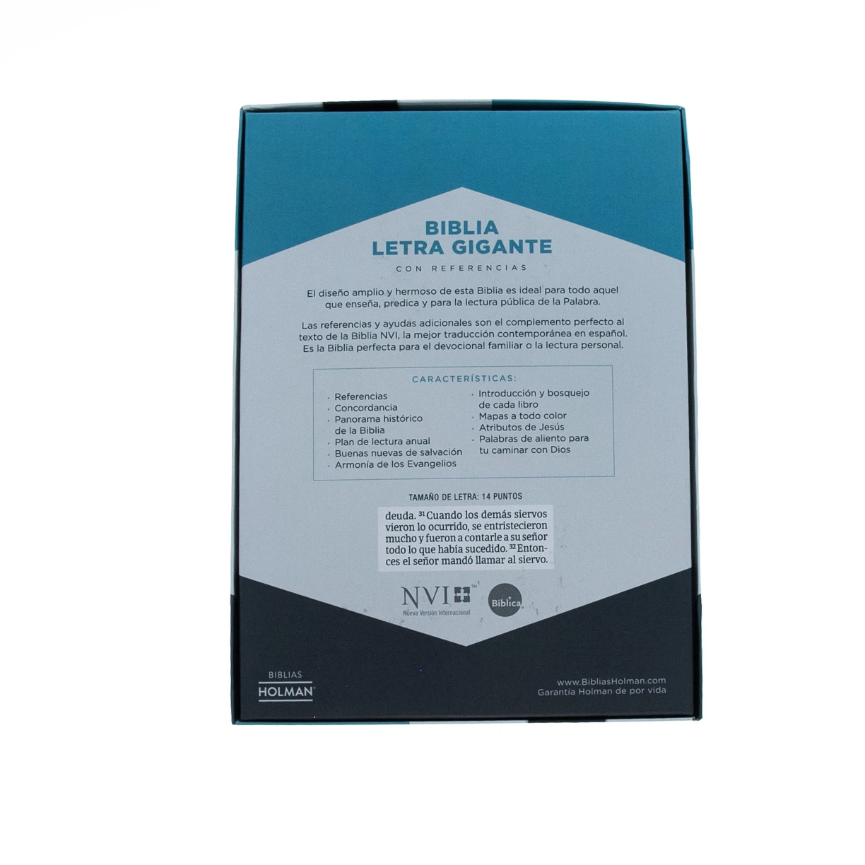 NVI Biblia Letra Gigante Marrón, Símil Piel Y Solapa Con Imán (Spanish Edition) 4 NVI Biblia Letra Gigante Marrón, Símil Piel Y Solapa Con Imán (Spanish Edition) - Image 2
