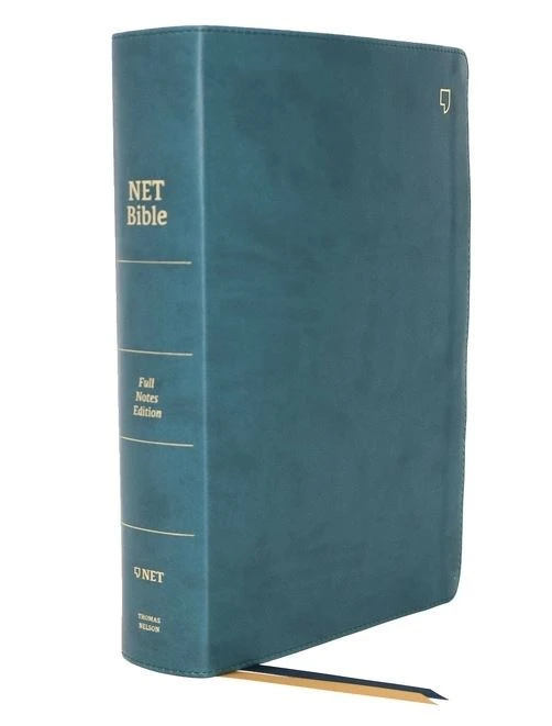 NET Bible, Full-notes Edition, Leathersoft, Teal, Comfort Print 3 NET Bible, Full-notes Edition, Leathersoft, Teal, Comfort Print