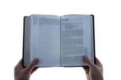 NET Bible, Single-Column Reference, Leathersoft, Black -Books-Bible 221 0015 4