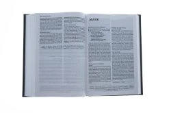 NET Bible, Thinline Reference, Large Print, Cloth Over Board, Gray -Books-Bible 221 0018 4