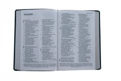 NET Bible, Thinline Reference, Large Print, Leathersoft, Teal -Books-Bible 221 0021 3