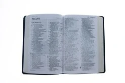 NET Thinline Art Edition/Large Print Blue Leathersoft -Books-Bible 221 0026 6