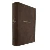 NET Love God Greatly Bible, Leathersoft, Brown, Comfort Print -Books-Bible 221 0028 4