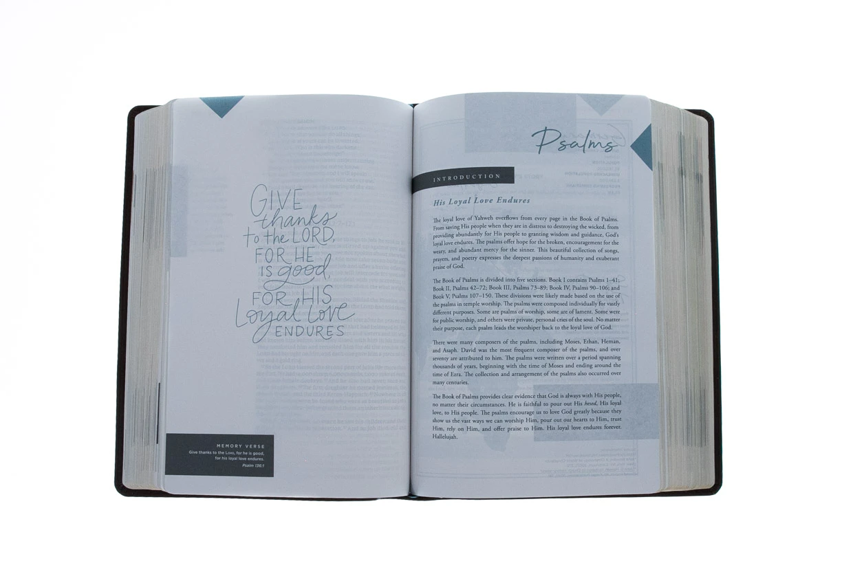 NET Love God Greatly Bible, Leathersoft, Brown, Comfort Print 7 NET Love God Greatly Bible, Leathersoft, Brown, Comfort Print - Image 5