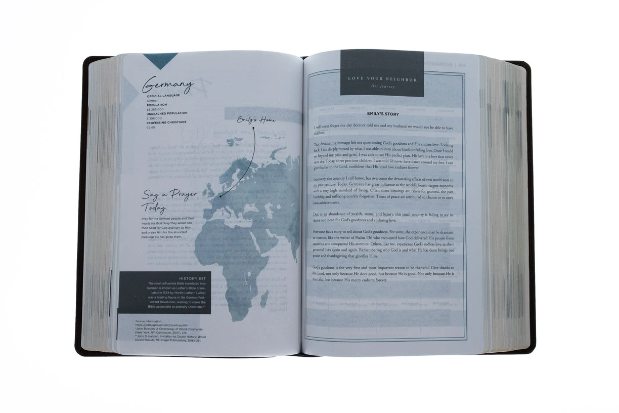 NET Love God Greatly Bible, Leathersoft, Brown, Comfort Print 8 NET Love God Greatly Bible, Leathersoft, Brown, Comfort Print - Image 6