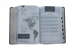 NET Love God Greatly Bible, Brown Indexed -Books-Bible 221 0029 1