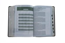 NET Love God Greatly Bible, Brown Indexed -Books-Bible 221 0029 2