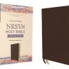 NRSVUE Holy Bible With Apocrypha, Leathersoft, Brown -Books-Bible 226 0015 0
