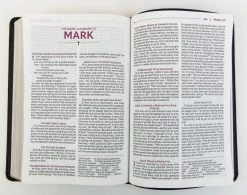 NVSVUE Holy Bible, Leathersoft, Black, Comfort Print -Books-Bible 226 0017 2