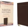 NRSVUE Holy Bible, Personal Size, Leathersoft, Brown, Comfort Print -Books-Bible 226 0019 0