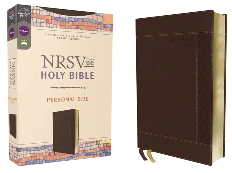 NRSVUE Holy Bible, Personal Size, Leathersoft, Brown, Comfort Print 3 NRSVUE Holy Bible, Personal Size, Leathersoft, Brown, Comfort Print