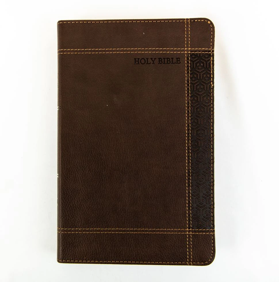 NRSVUE Holy Bible, Personal Size, Leathersoft, Brown, Comfort Print 4 NRSVUE Holy Bible, Personal Size, Leathersoft, Brown, Comfort Print - Image 2